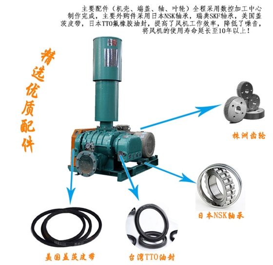 曝氣羅茨風機產(chǎn)品分解圖 曝氣羅茨風機產(chǎn)品分解圖